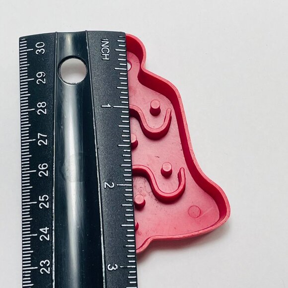 Vintage 1978 L.T.t.C. Red Imprint Bell Shaped Cookie Cutter - Picture 5 of 6